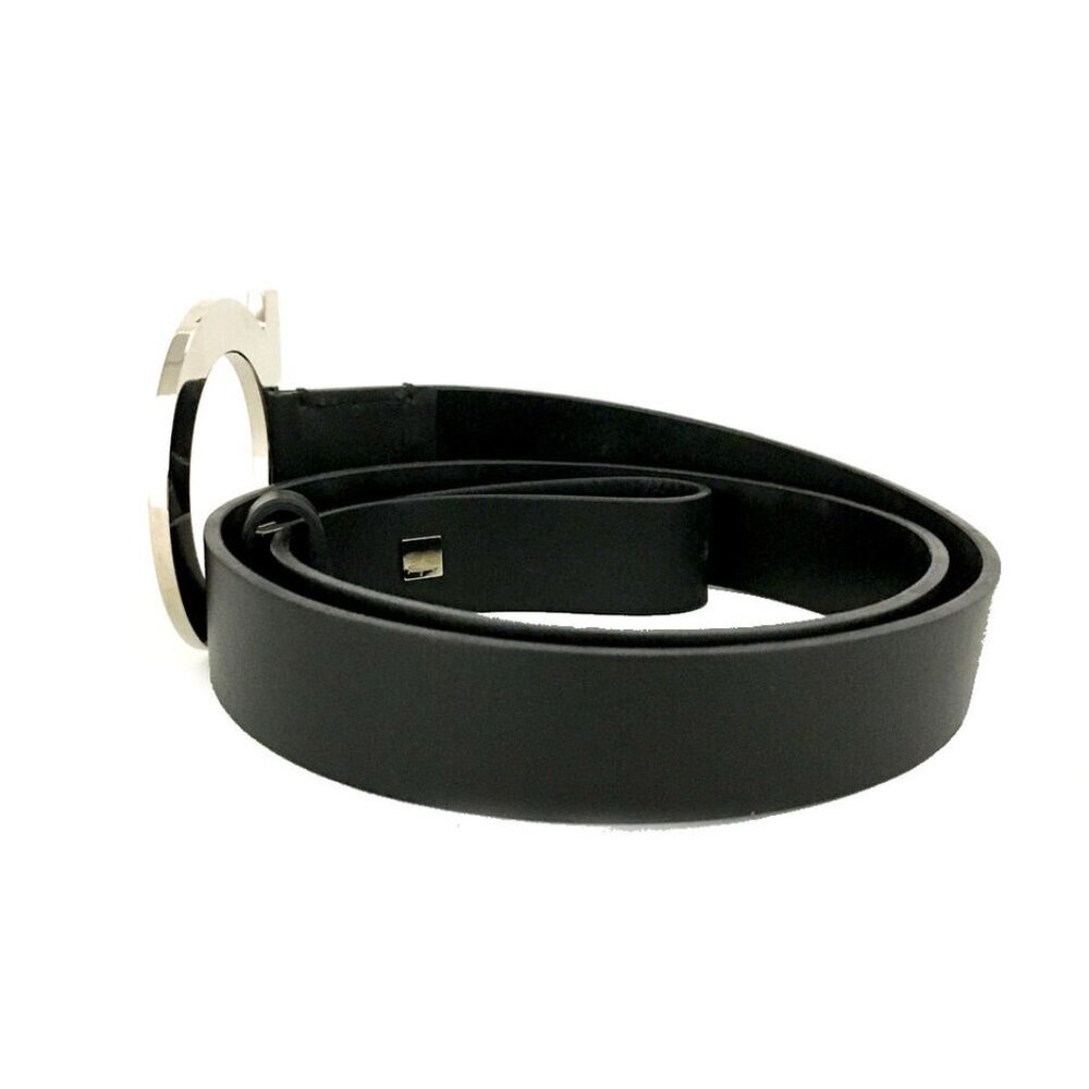 Salvatore Ferragamo Gancini Leather 80cm Belt /9U1195 - Picture 2 of 9